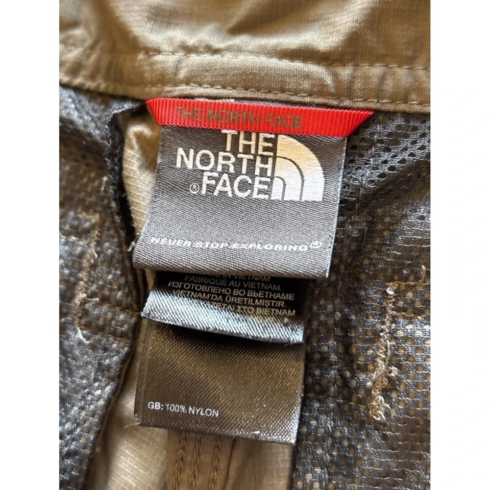 The North Face Khaki Convertible Hiking Pants T338/T738